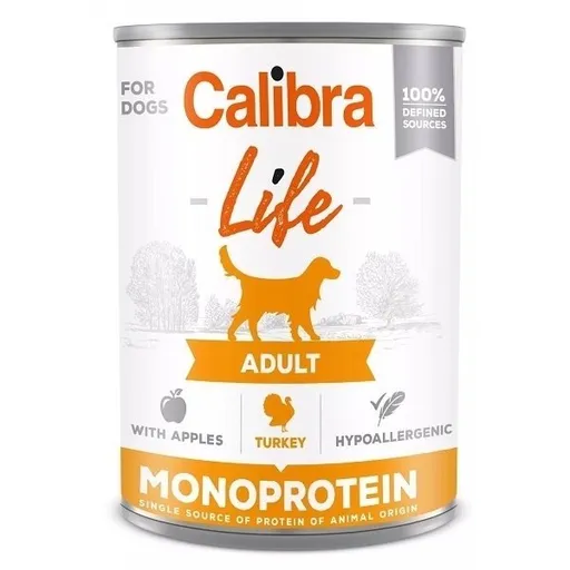 Calibra KONZERVA dog Adult Life Turkey