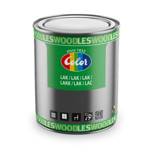 HELIOS COLOR Alkydový bezfarebný lak 0,75 l lesklý