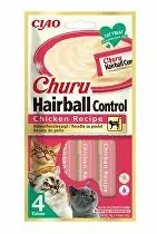 Churu Cat Hairball Chicken Recipe 4x14g 3 + 1 ZADARMO