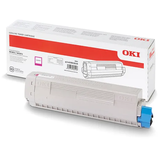 OKI 45862838 - originálny toner, purpurový, 7300 strán