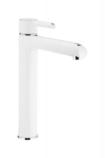 KFA - ANGELIT umývadlová batéria biela-chróm + click/clack 4722-612-40