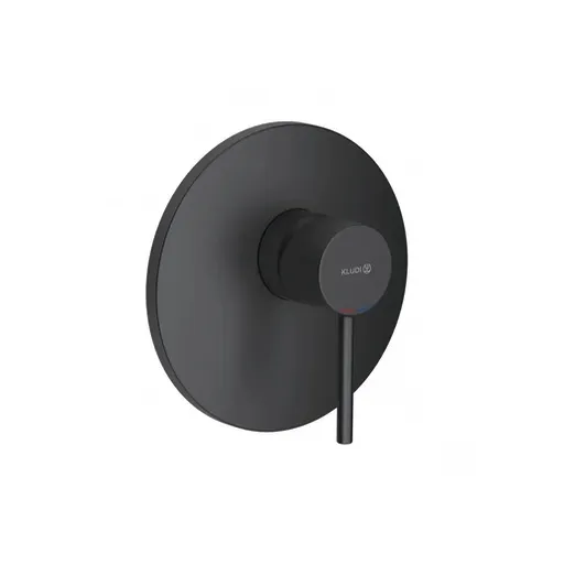 Sprchová batéria Kludi Bozz bez podomietkového telesa čierna 386553976