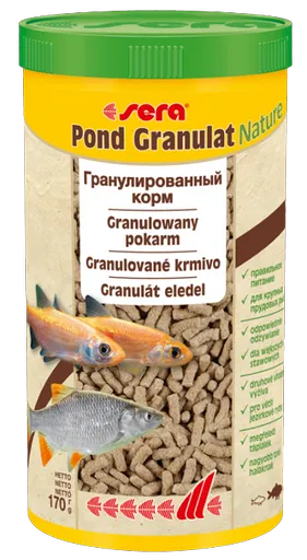 Sera Pond Granulat Nature krmivo pre jazierkové ryby 1000ml