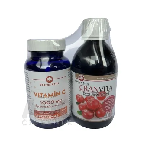 Pharma Activ CRANVITA Brusnica-Žihľava+LIPOZOMAL C