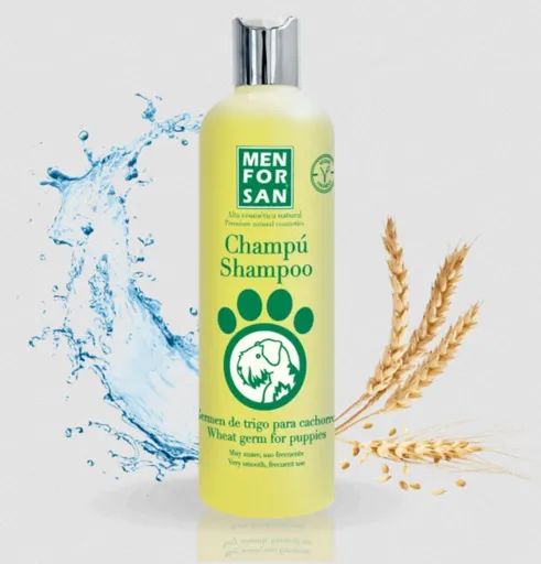 MEN FOR SAN šampón s výťažkom z pšeničných klíčkov pre štenatá 300ml