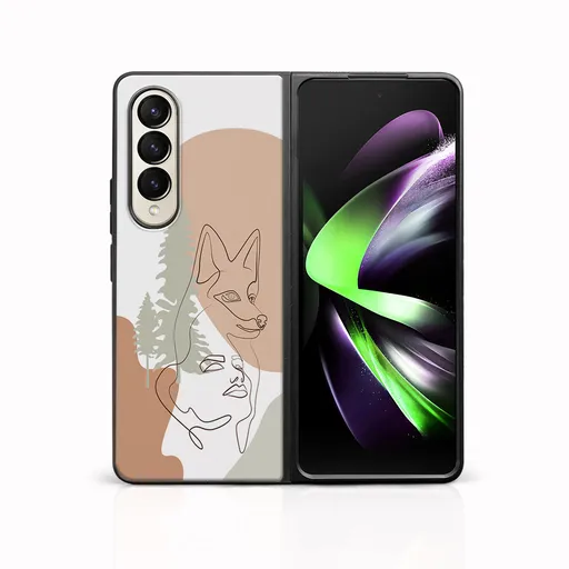 MY ART Ochranný kryt pre Samsung Galaxy Z Fold4 5G FOX (191)