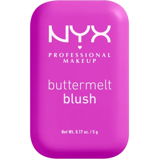 NYX Professional Makeup Buttermelt Blush púdrová lícenka odtieň 12 All The Butta 5 g