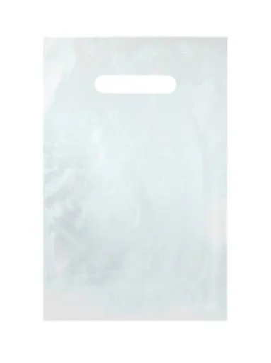 Taška PE prehmat 20x30cm biela