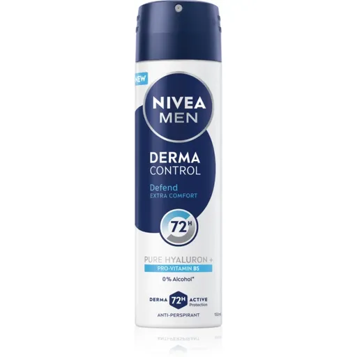 NIVEA MEN Derma Control Defend antiperspirant v spreji pre mužov 150 ml