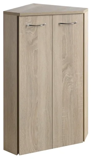 AQUALINE - ZOJA/KERAMIA FRESH skrinka rohová 35x78x35cm, dub platin 50323