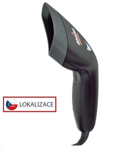 Virtuos CCD čítačka HT-10, USB (klávesnica/RS232 emulácia), čierna