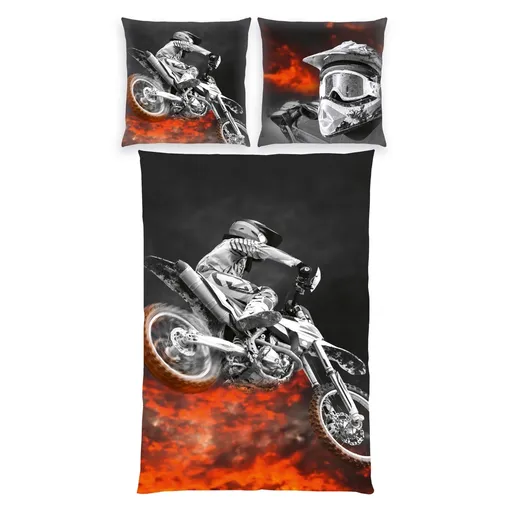 Herding Obliečky Motorcycle, 135 x 200 cm, 80 x 80 cm