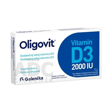 Oligovit Vitamín D3 2000 IU - Galenika