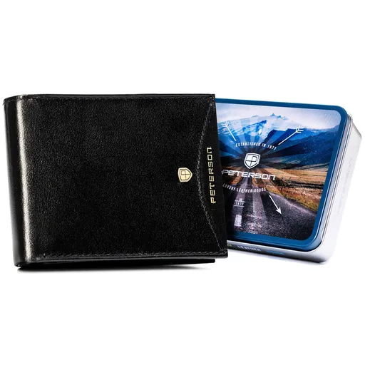 Klasická pánska peňaženka z prírodnej kože - Peterson