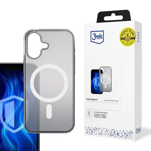 3mk ochranný kryt Frosty MagCase White pre Apple iPhone 16