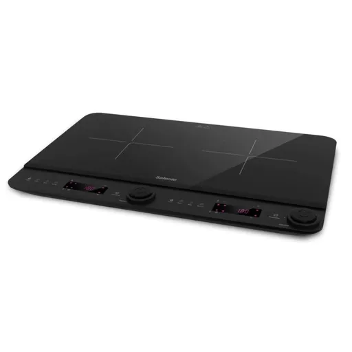 Salente InductPro2, indukčný varič, dvojoplatkový, čierny