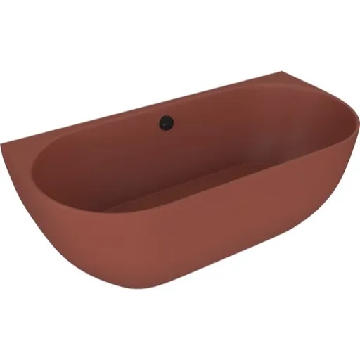 Polysan Pagoda voľne stojaca vaňa 170x85 cm liaty mramor ľavá aj pravá hnedá hnědá 72976.71