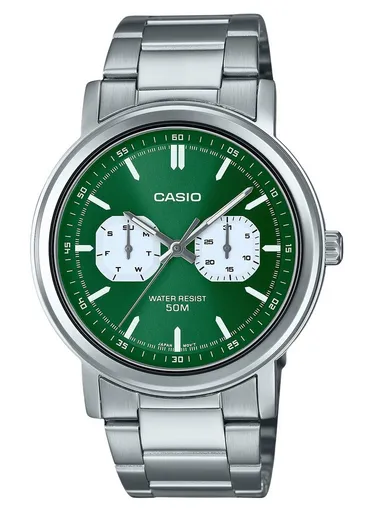 PÁNSKE HODINKY CASIO MTP-E335D-3E (zd274c) + KRABIČKA