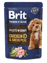 Brit Premium Dog Fillets Gravy Chicken