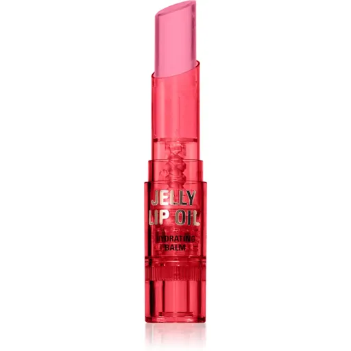 Makeup Revolution Jelly Lip olej na pery s hydratačným účinkom odtieň Watermelon Crush Red 2.4 g