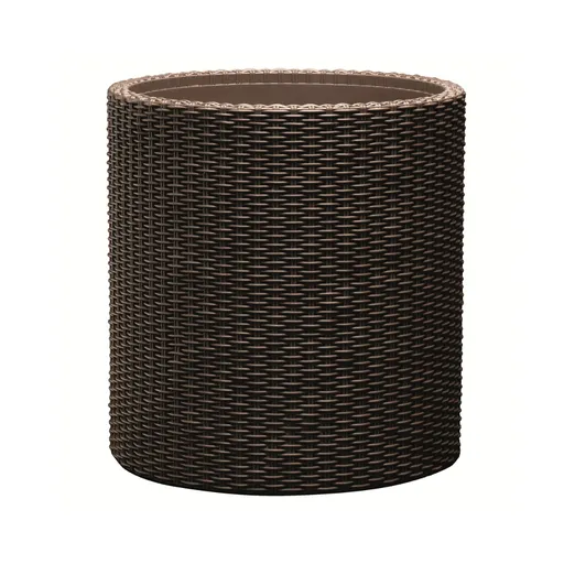 Keter kvetináč Cylinder L 39 l, hnedá