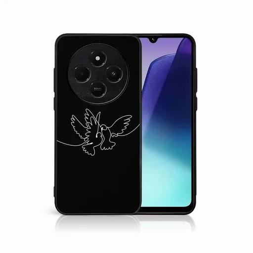 MY ART Ochranný kryt pre Xiaomi Redmi 14C / Poco C75 WHITE DOVE (195)