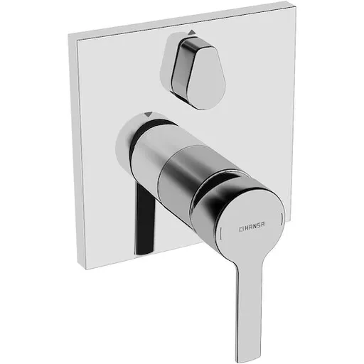 Hansa Ronda sprchová a vaňová batéria bez podomietkového telesa chróm 83843583