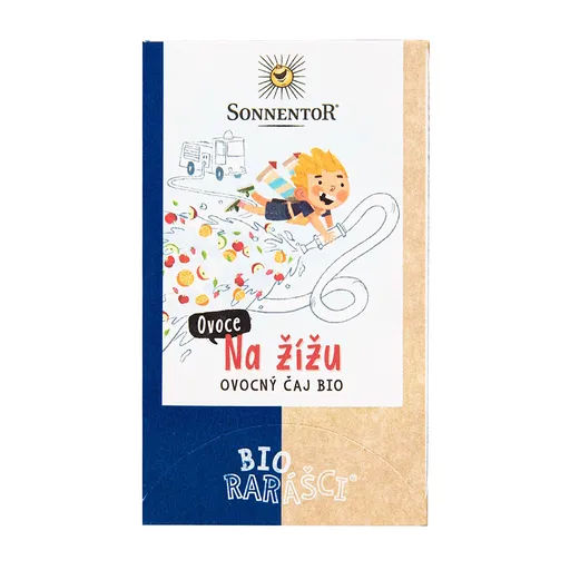 SONNENTOR Čaj ovocia na žiži biorarášci BIO 18 sáčkov