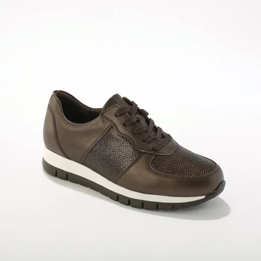 Kožené šnurovacie tenisky