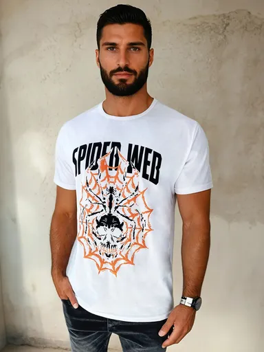 Pánske biele tričko