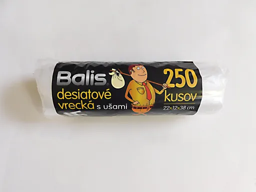 MAKRO - Desiatové vrecká s ušami 3kg, balenie 250ks