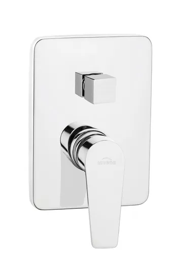 INVENA - 2-cestná podomietková batéria DOKOS, chróm BP-19-CK2-A