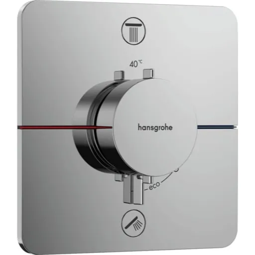 Hansgrohe ShowerSelect Comfort Q sprchová a vaňová batéria bez podomietkového telesa chróm 15583000