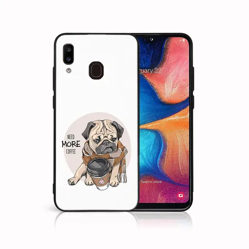 MY ART Ochranný obal pre Samsung Galaxy A20e MORE COFFEE (184)