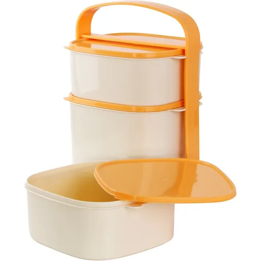 Plastový obedár, 2x 1,2 l + 1x 2 l