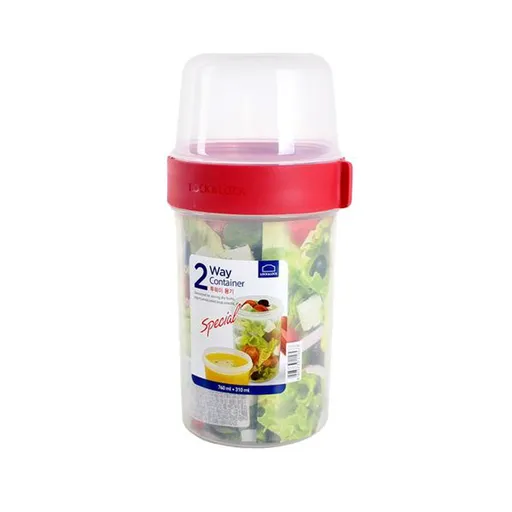 LOCKNLOCK Dóza na potraviny LOCK 2v1, 1070ml