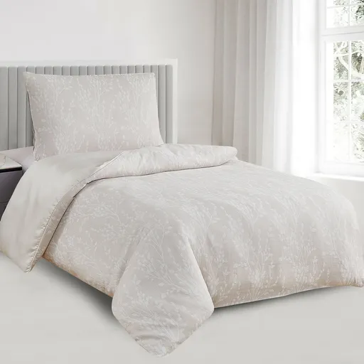 Žakárové obliečky Boston béžová, 140 x 200 cm, 70 x 90 cm