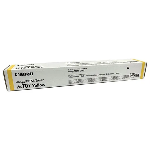 CANON T-07 Y - originálny toner, žltý, 37500 strán