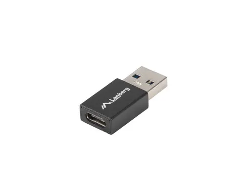 LANBERG USB-C(F) 3.1 na USB-A(M) adaptér čierny