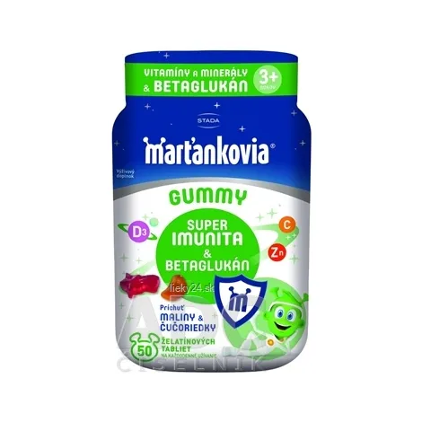 STADA Marťankovia GUMMY Super Imunita & Betaglukán