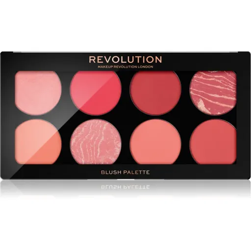 Makeup Revolution Ultra Blush paleta líceniek odtieň Sunset Burst 8x1.6 g