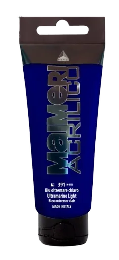 MAIMERI ACRILICO - Akrylové farby 391 - ultramarine light, 0,075 L
