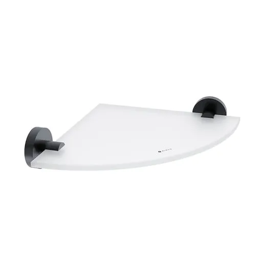 Rohová polička Nimco čierna UNC13091RB90