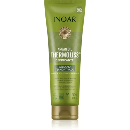 INOAR Argan Oil System Thermoliss uhladzujúci balzam na vlasy s termoochranou 240 ml