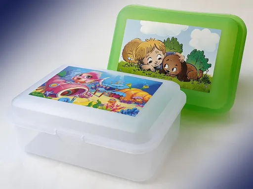 TVAR - Box na desiatu detský 18x13x7cm, rôzne motívy