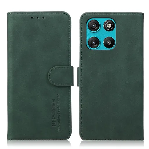 KHAZNEH MATTE Zaklápacie puzdro pre Motorola Moto G57 Power zelené