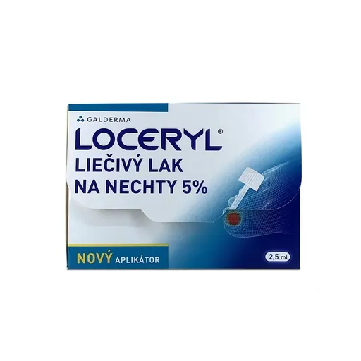LOCERYL Liečivý lak na nechty 5% 2,5 ml