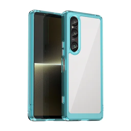 CRYSTAL Ochranný kryt pre Sony Xperia 1 VI tyrkysový