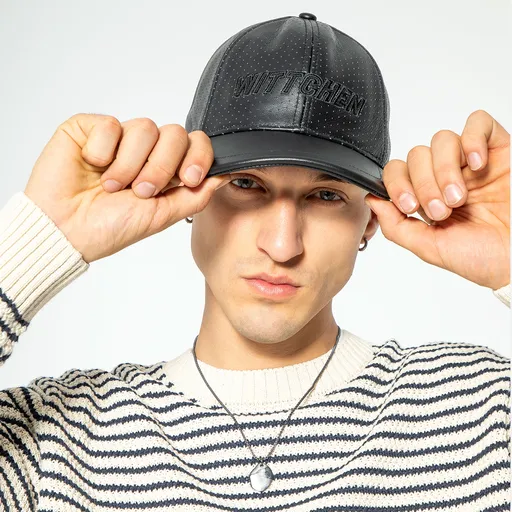 Pánska kožená čiapka – spojenie elegancie a funkčnosti 99-H-001-1