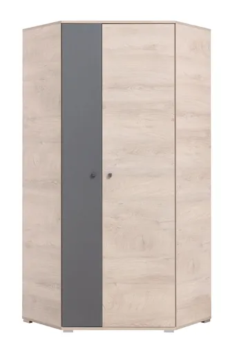 Meblar  Rohová šatníková skriňa DELTA DL2 L/P